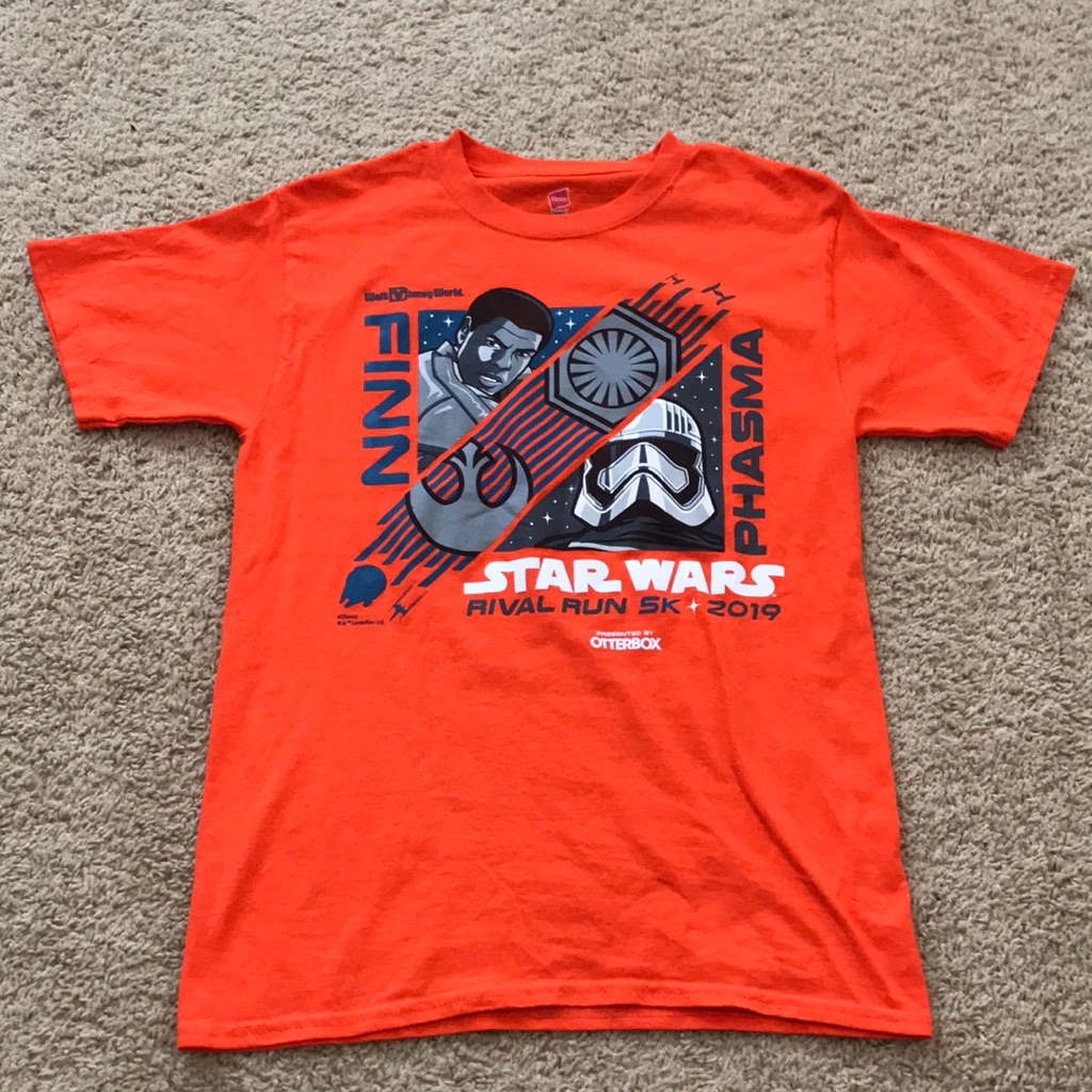 Run Disney Star Wars 5k 2019 Race Shirt